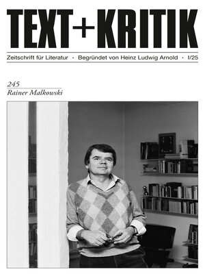 cover image of Rainer Malkowski